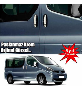Renault Trafic Kapı Kolu Kromu Nikelajı 2001-2014