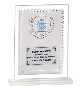 ODAK KUPA - Cam Plaketler - CM-083 B - 18x21 cm
