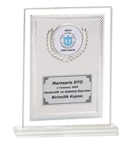 ODAK KUPA - Cam Plaketler - CM-083 B - 18x21 cm