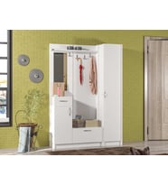 ABRE vm-3637 BEYAZ VESTİYER PORTMANTO AYAKKABILIK