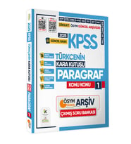 2025 KPSS Türkçenin Kara Kutusu PARAGRAF 1 KONU KONU ÖSYM Çıkmış Soru Bankası Video/PDF Çözümlü