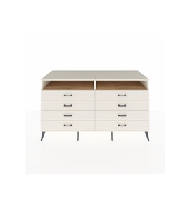 Kronos Konsol 2 Raflı 8 Çekmeceli  176x59x99 Aytaşı-Çam/Aytaşı