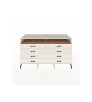 Kronos Konsol 2 Raflı 8 Çekmeceli  176x59x99 Aytaşı-Çam/Aytaşı