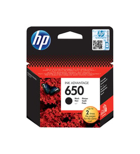 HP CZ101A No 650 Siyah Mürekkep Kartuşu
