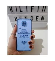Xiaomi Redmi Note 9 Pro Şeffaf Renkli Kılıf Modeli