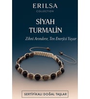 Sertifikalı Doğal Siyah Turmalin Taşı Bileklik – Negatif Enerjiyi Arındıran Şık El Yapımı Takı (Çok Renkli)