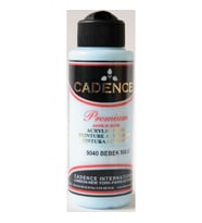 Cadence Premium Akrilik Boya 120 ml. 9040 Bebek Mavi 
