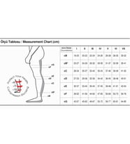 Dizaltı Orta Basınç (ccl2 - 23-32 Mmhg) Varis Çorabı (Siyah)