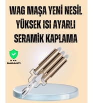 Ayarlanabilir Isılı Bukle Saç Maşası