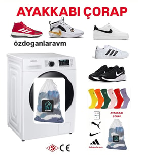 Spor Ayakabı  Çorap Yıkama Filesi 2 Adet