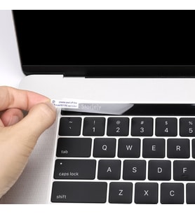 McStorey Macbook Pro ile Uyumlu TouchBar Koruyucu Film Jelatin A1706 1989 A2159 1707 A1990 2016/2019 (Renksiz)
