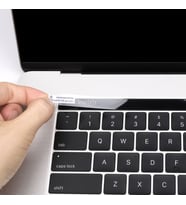 McStorey Macbook Pro ile Uyumlu TouchBar Koruyucu Film Jelatin A1706 1989 A2159 1707 A1990 2016/2019 (Renksiz)