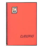 GIPTA CHROM-O SPİRALLİ  PP. KAPAK A4 80YP.ÇİZGİLİ DEFTER -1337