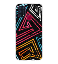 Samsung Galaxy M31 Kapak Eskitme Tasarımlı Şeffaf Silikon Kılıf