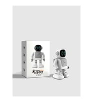 DANS ROBOTU ROBERT RS01 EĞLENCELİ ÖĞRETİCİ OYUN ARKADAŞI BLUETOOTH HOPARLÖR (Beyaz)