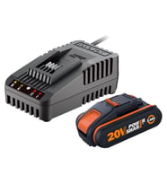 WORX WA3601 20Volt 2.0Ah. PowerShare Li-ion Akü ve Akü Şarj Cihazı