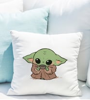 Baby Yoda Grogu Tasarımlı Yastık