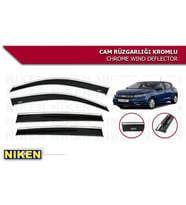 SANDERO ARACA ÖZEL KROMLU CAM RÜZGARLIGI NİKEN 2021 2022 2023 2024 2025