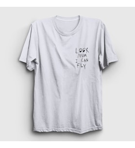 Presmono Unisex Beyaz Look Mom Astroworld Travis Scott T-Shirt 42865tt (Beyaz)