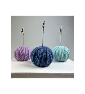 Yumak Not Tutucu 3'lü Set ( Lila - Gri Mavi - Nane )