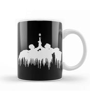 Bts Fake Love Melting Silhouette White Army Kpop Kupa Bardak Porselen