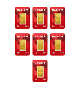 Nadir Gold 24 Ayar 7 Gram Külçe Altın
