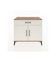 Hyperion Şifonyer 2 Raflı Tek Çekmeceli 2 Kapaklı 88x44x80 Çam-Aytaşı