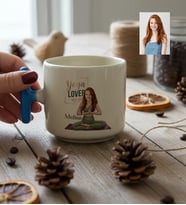 Kişiye Özel Karikatürlü Yoga Lover Motivasyon T Kupa Doğum Günü Hediyesi