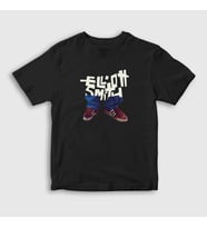 Presmono Unisex Çocuk Siyah Son Of Sam Shoes Elliott Smith T-Shirt 461651tt