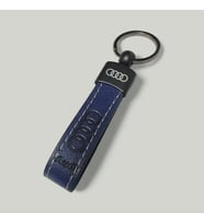 Audi Yazılı Ve Logolu Anahtarlık (LACİVERT) TERMO DERİ (Standart)