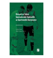 Bireysel ve Takım Sporcularında Tepkisellik ve Sportmenlik Davranışları