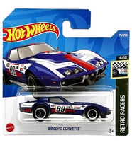 Hot Wheels '69 Copo Corvette - Lacivert (1/64) 2022 Serisi