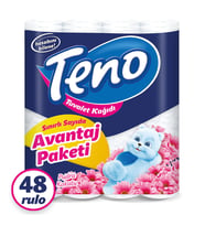 Teno Avantaj Paket Parfümlü Tuvalet Kağıdı 48 Rulo (16 Rulo x 3 Paket)