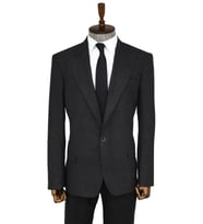 Desensiz Slim Fit Spor Füme Erkek Ceket - Wessi