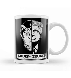 Louis Theroux Vs Donald Trump Kupa Bardak Porselen