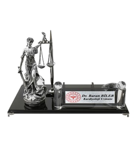 Kişiye Özel Tasarım Kristal İsimlik Cam İsimlik Tıp Masa İsimliği