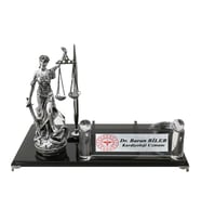 Kişiye Özel Tasarım Kristal İsimlik Cam İsimlik Tıp Masa İsimliği