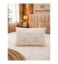%100 Doğal Yün Dolgulu Yastık 50x70 cm Nefes Alan Terletmeyen