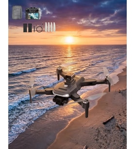 Akıllı Takip Özellikli 4K Drone Katlanabilir Tasarım Uzaktan Kontrollü Profesyonel Çekim Dronu