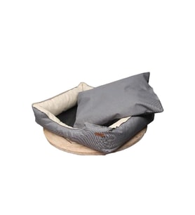 Yıkanabilir Yatak 55x50x18cm Gri, Rahat ve Konforlu Uyku İçin