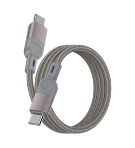 ZR-44 Type-C to Type-C PD 100W Örgü Tasarımlı Hızlı Şarj Özellikli Data ve Şarj