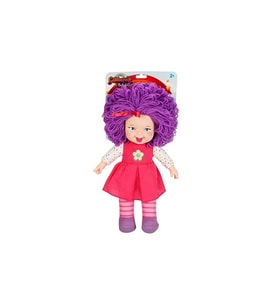 Sunman Gökkuşağı Bebekleri Dolgu Bebek 45Cm 23464 Mor Saçlı