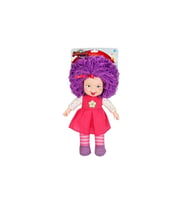 Sunman Gökkuşağı Bebekleri Dolgu Bebek 45Cm 23464 Mor Saçlı