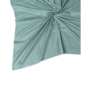 Valino Organik Pamuk Düz Renk Eşarp 100x100 cm - Doğal ve Nefes Alabilen Kumaş (Çağla Yeşili)