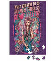 Pinup Music illustration Complicated Puzzle 240 Parça Yapboz