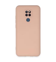 General Mobile Gm 20 Kılıf Nano İçi Kadife Silikon - Pudra