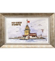 GÜMÜŞ ÇERÇEVELİ TABLO N967