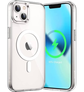 Apple iPhone 13 Mini Magsafe Şeffaf Silikon Kılıf