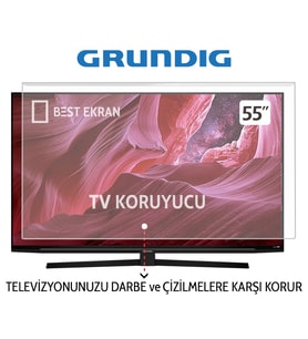 Grundig 55GO990A Tv Ekran Koruyucu - Grundig 55" inç 139 cm Oled Tv ekran Koruyucu 55 GO 990A