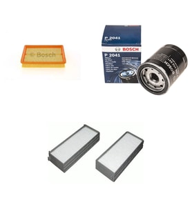 Bosch Filtre Bakım Seti Hyundai Sonata 2.0 Benzin 131 Beygir 2004-2005 Hava + Yağ f. + Polen Filtre Sardes